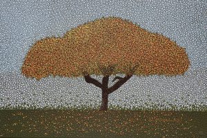 My maple print, 40x55cm