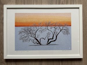 Rooted together print, 30x45cm