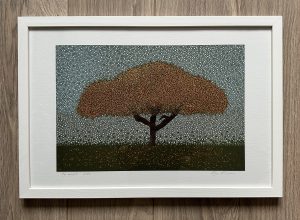 My maple print, 40x55cm