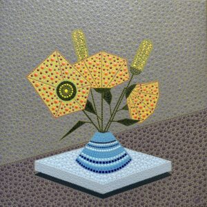 Sharp mind, 60x60cm