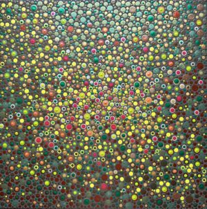Overwhelmed, 60x60cm