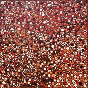 Under the skin, 60x60cm